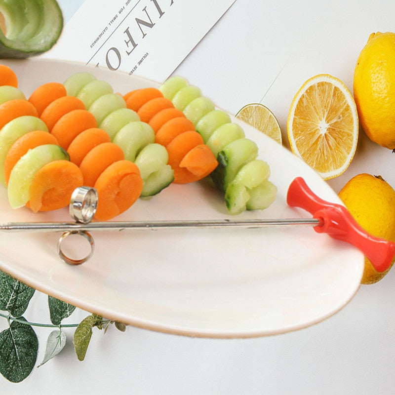 Manual Roller Spiral Slicer