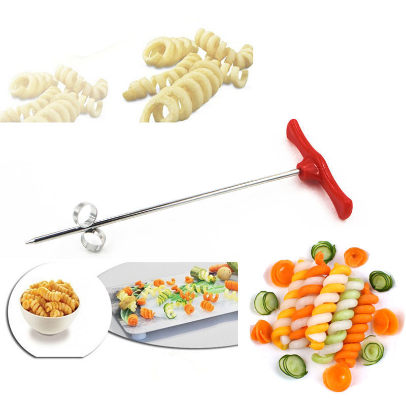 Manual Roller Spiral Slicer