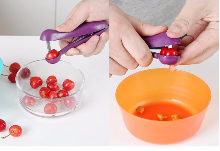 5'' Cherry Fruit Corer Tool Pitter Remover