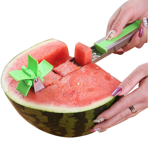 Watermelon Cutter Windmill Shape Plastic Slicer