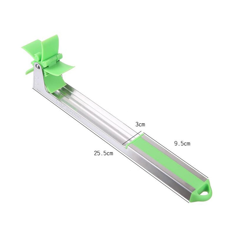 Watermelon Cutter Windmill Shape Plastic Slicer