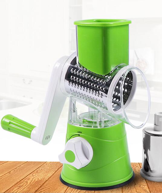 Replaceable Drum Blades Rotary Cheese Graters Hand-cranked Cheese Slicer  Set Kitchen Gadget – the best products in the Joom Geek online store