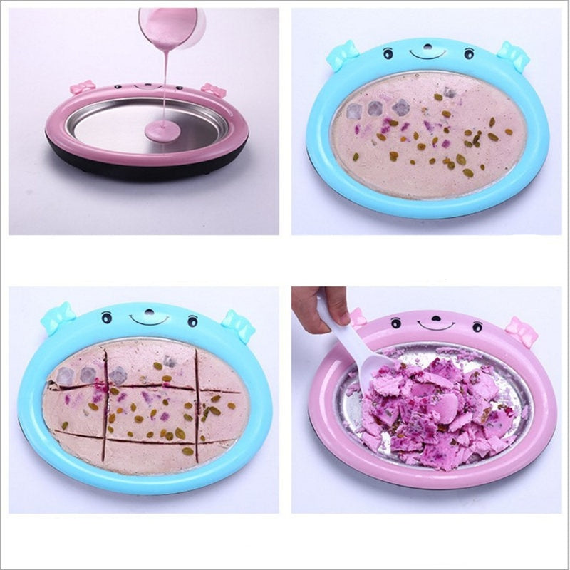 Mini Cartoon Ice Cream Maker